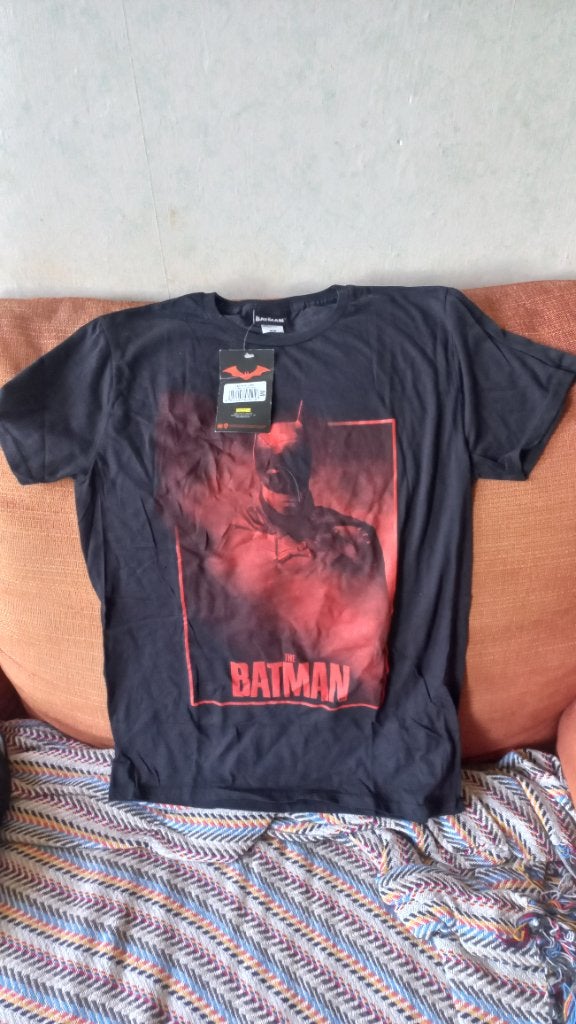 Nieuw The Batman T-shirt - Maat M, Maat 48/50 (M), Zwart, The Batman, Nieuw