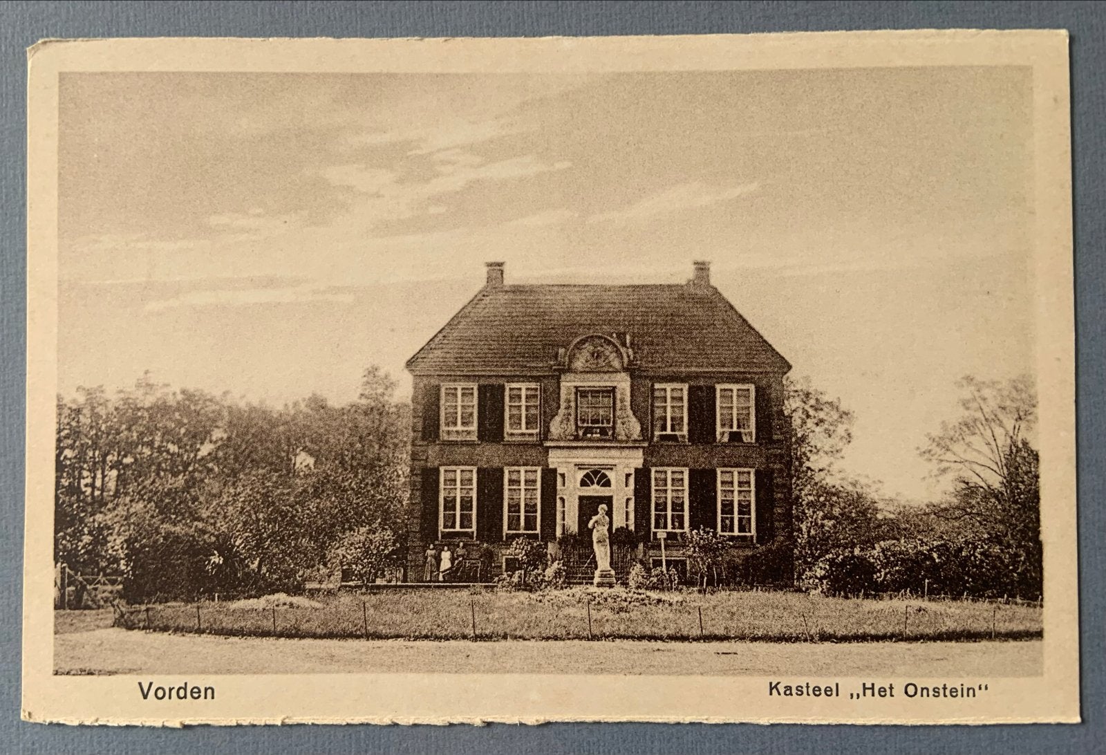 Kasteel Het Onstein Vorden Gelderland, Ophalen of Verzenden, Voor 1920, Ongelopen, Gelderland