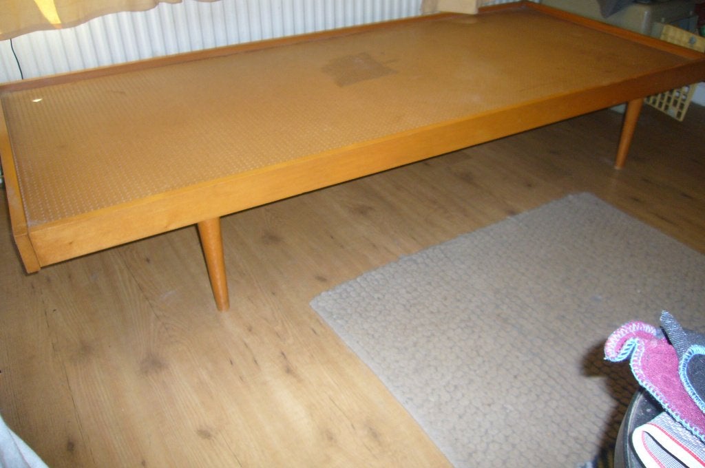 Vintage daybed, Ophalen, Gebruikt, Eenpersoons, 75 tot 100 cm