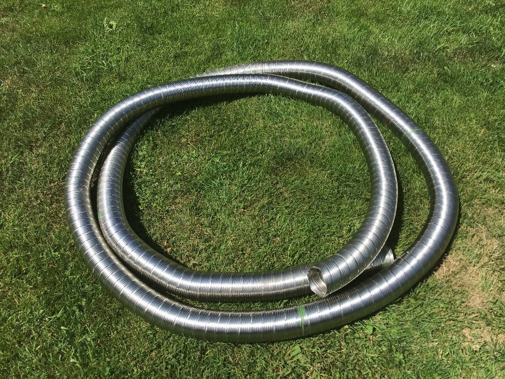 Flexibele buis rvs 80mm Webasto Eberspacher standkachel, Ophalen, Nieuw, Motor en Techniek