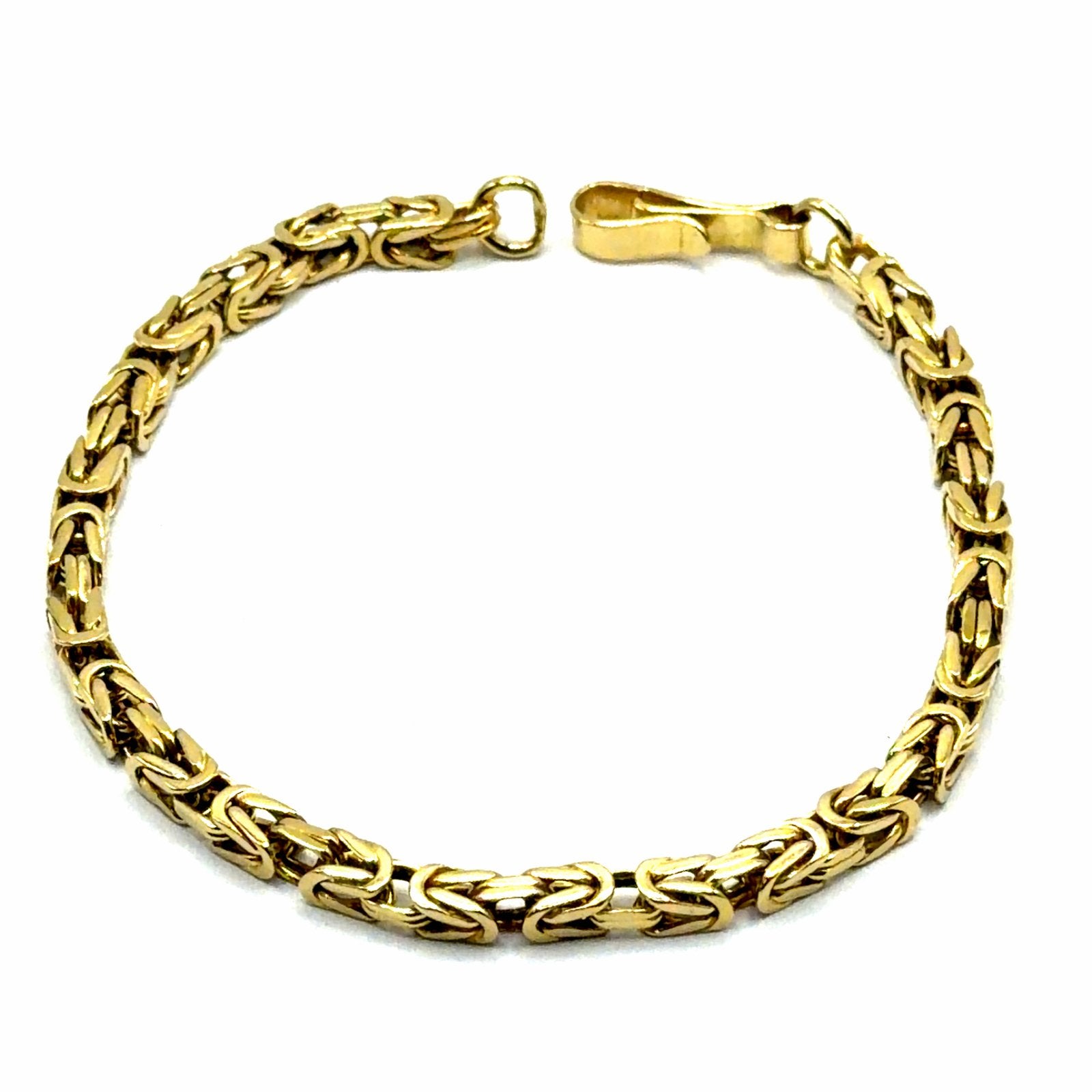Gouden Koningsschakel Armband - 18 Karaat