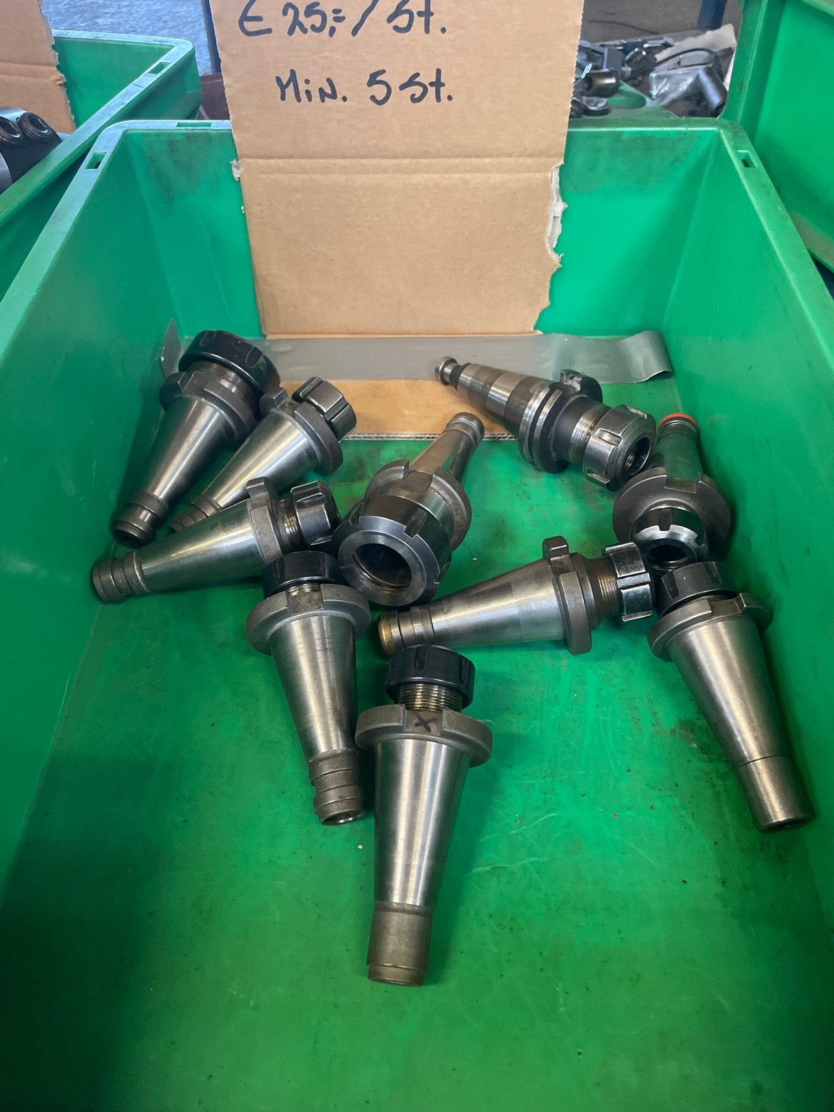 Spantanghouders voor freesmachines - Diverse maten, Ophalen