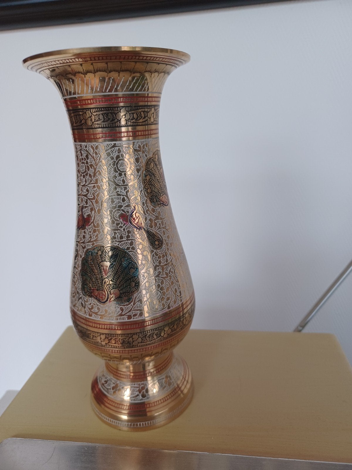 Vintage  BRASS VASE, Ophalen of Verzenden