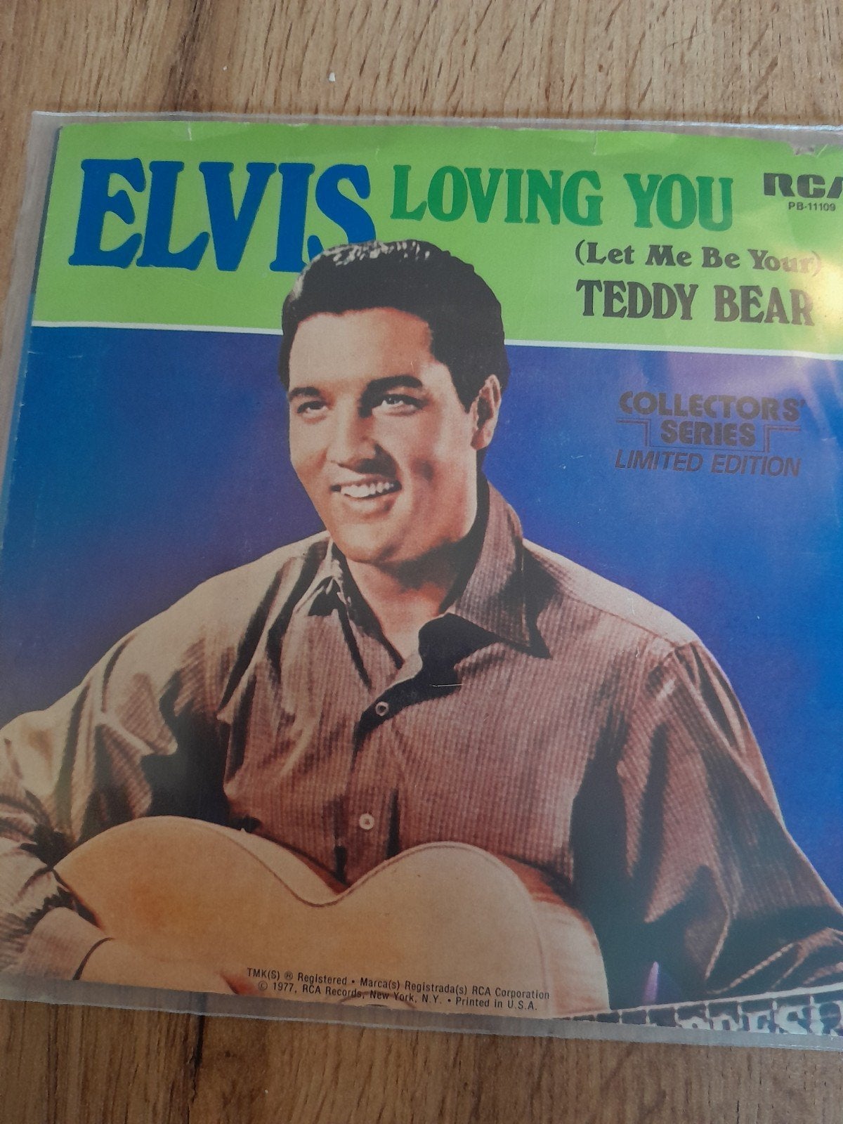 elvis 7 inch loving you, Ophalen of Verzenden, Zo goed als nieuw, Pop