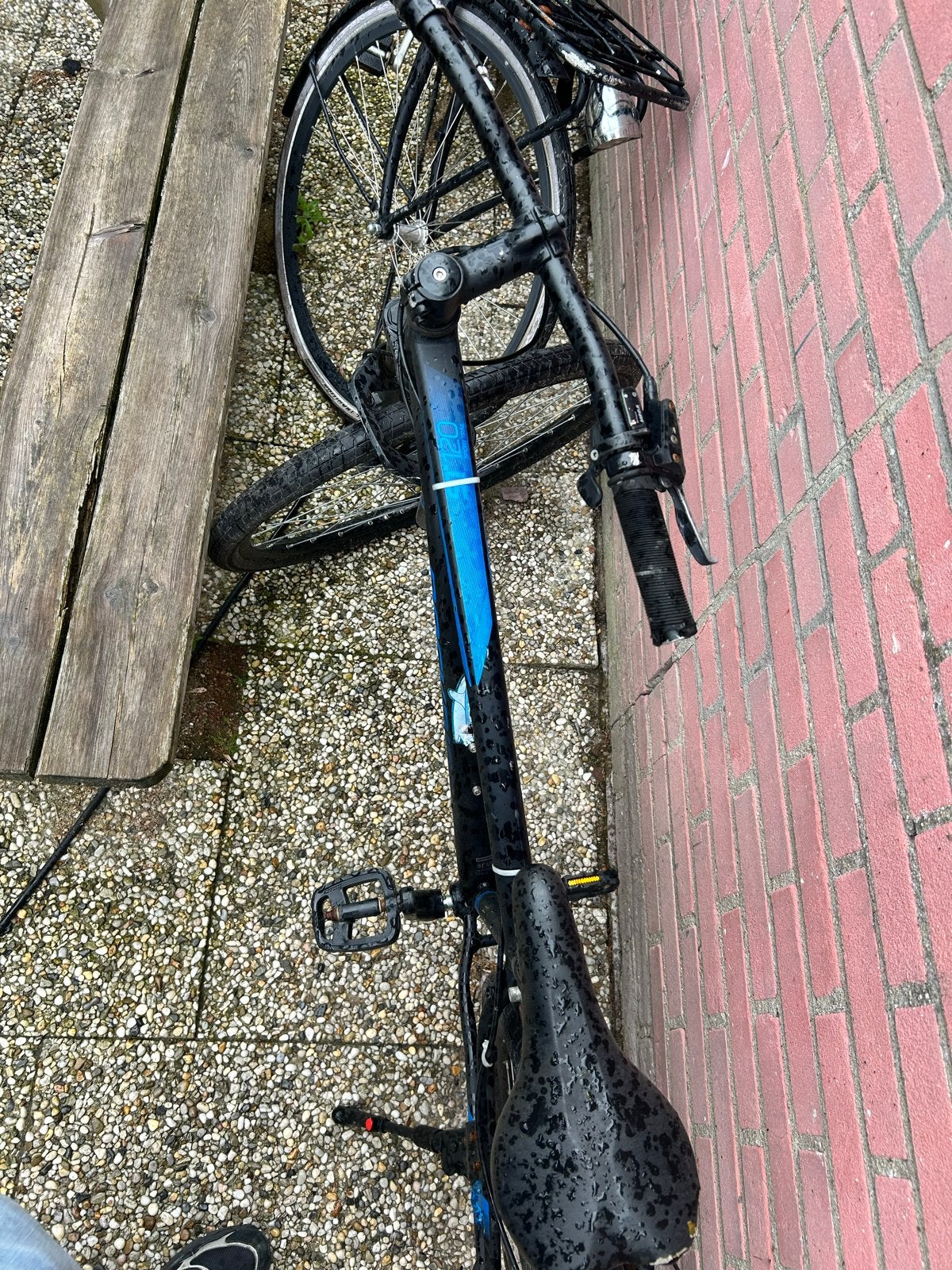 Elektrische fiets met 2 accu's en Mountainbike met hydraulis, Ophalen of Verzenden, Gebruikt, Schijfrem, Overige merken