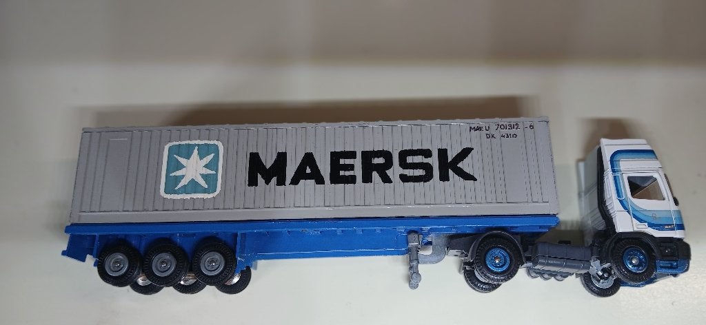Tekno 1: 50, Ophalen of Verzenden, Zo goed als nieuw, Bus of Vrachtwagen, Tekno