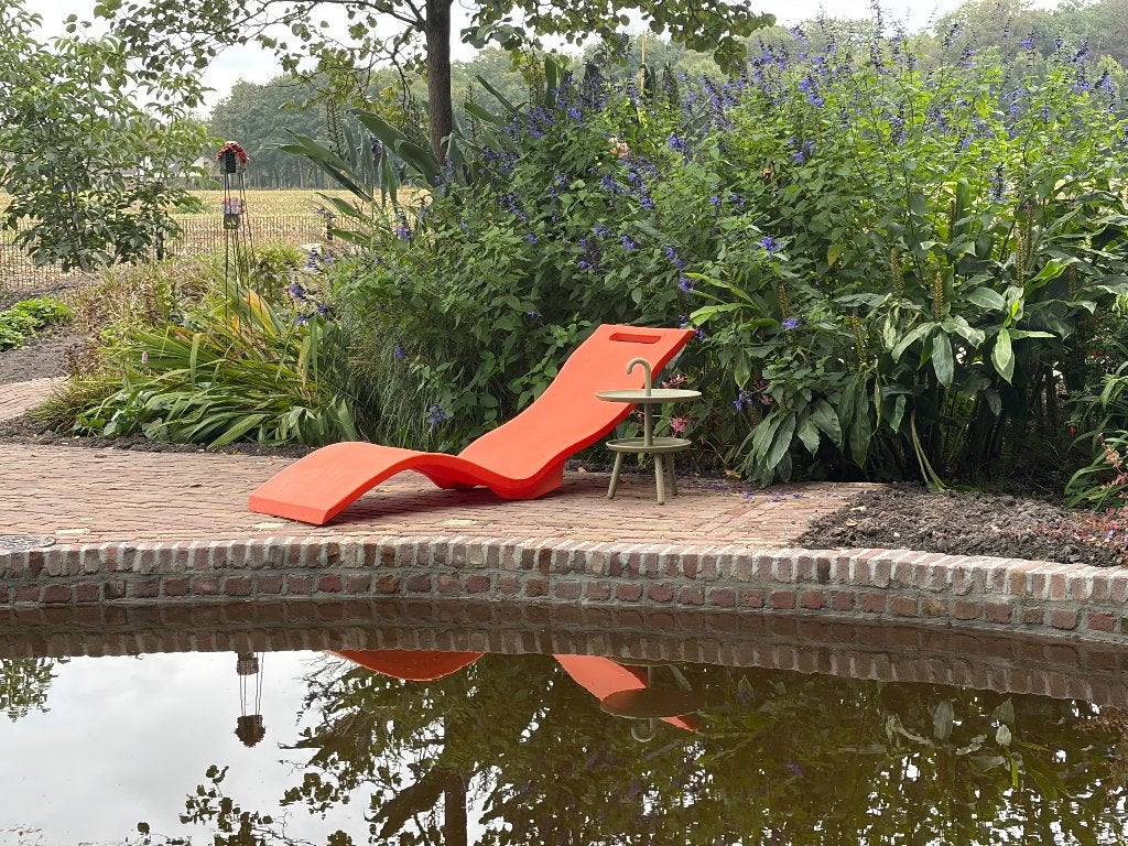 Arkema Serendipity Chaise lounge stoel, Tuin en Terras, Ophalen, Zo goed als nieuw, Kunststof