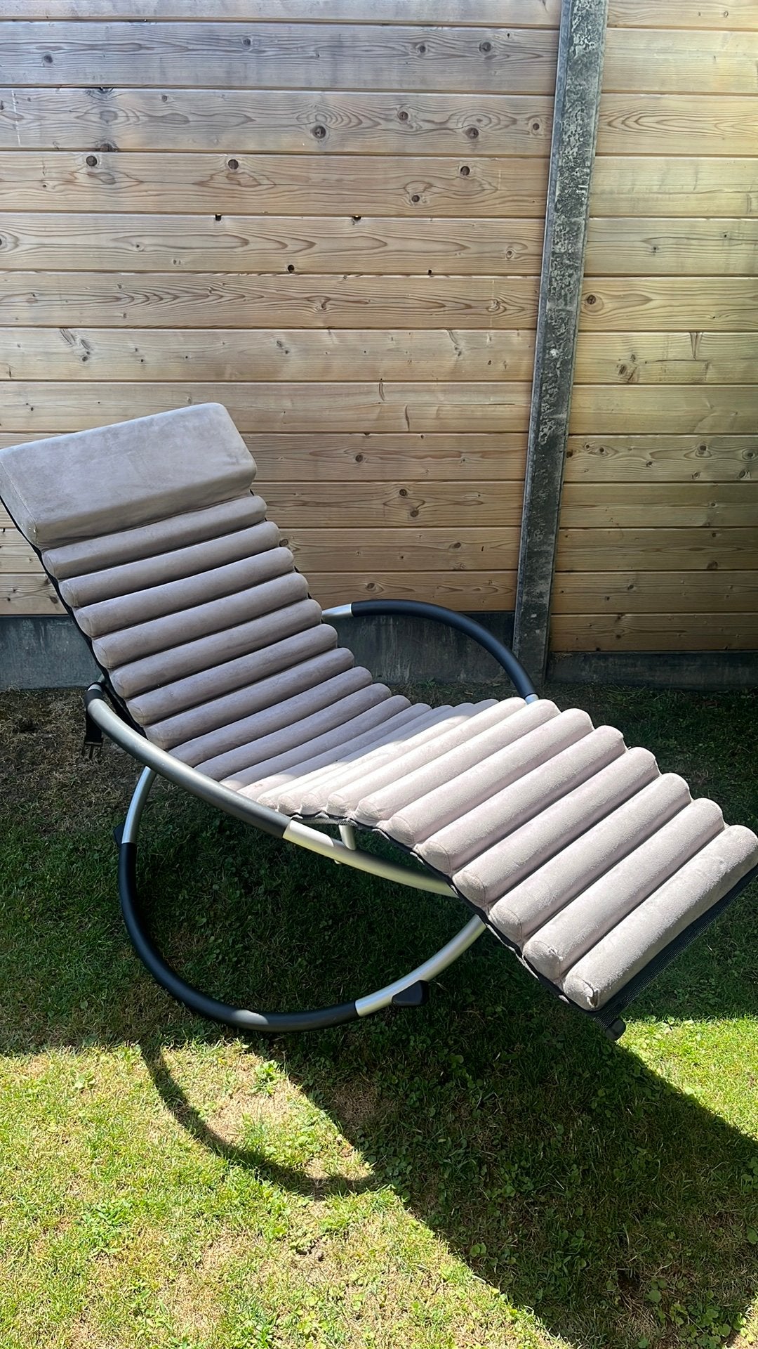 Cranenbroek schommelstoel, Tuin en Terras, Ophalen, Gebruikt, Hout