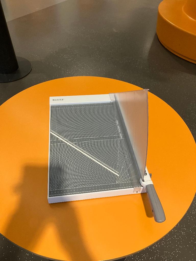 papier snijmachine, Ophalen, Gebruikt