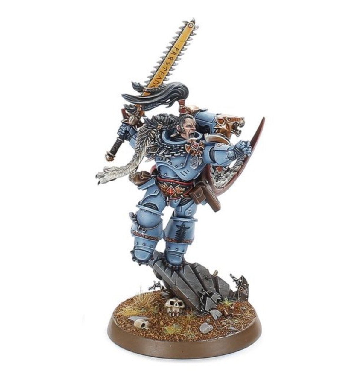 40k Space Wolves - Ragnar Blackmane (On Sprue), Hobby en Vrije tijd, Wargaming, Ophalen of Verzenden, Nieuw, Warhammer 40000, Figuurtje(s)