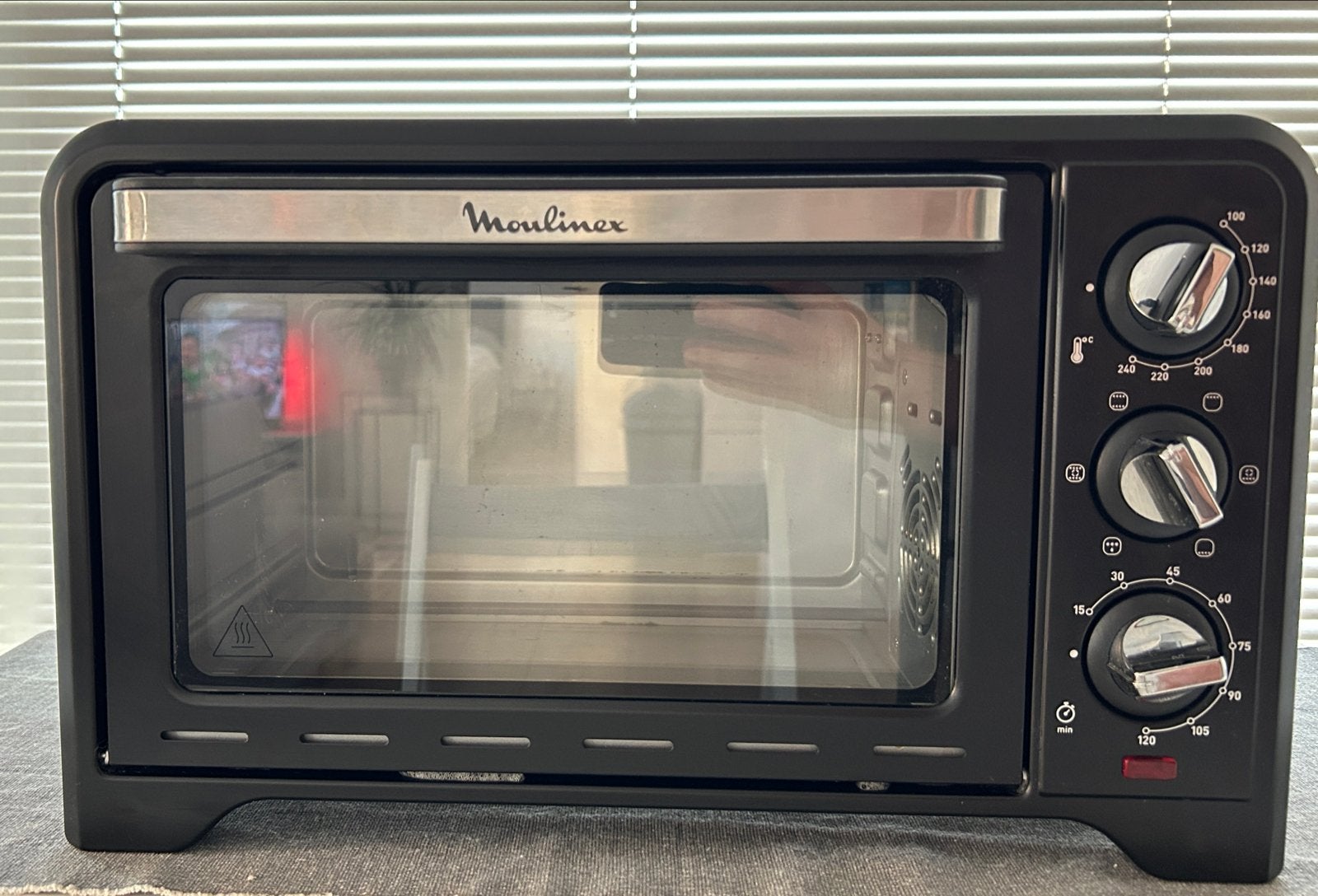 Moulinex Mini Oven 19L - Compact en Krachtig, Ophalen, Minder dan 45 cm, Overige merken, Hete lucht