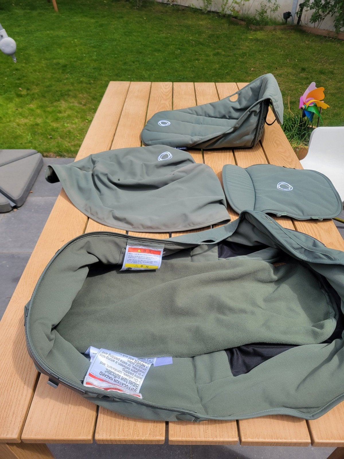Bekleding Bugaboo fox 5, Ophalen, Zo goed als nieuw