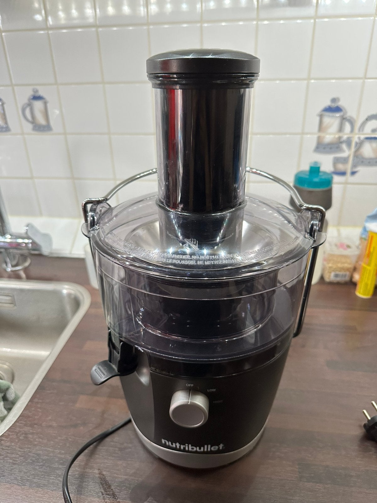 Nutribullet sapcentrifuge!, Ophalen, Zo goed als nieuw, Sapcentrifuge