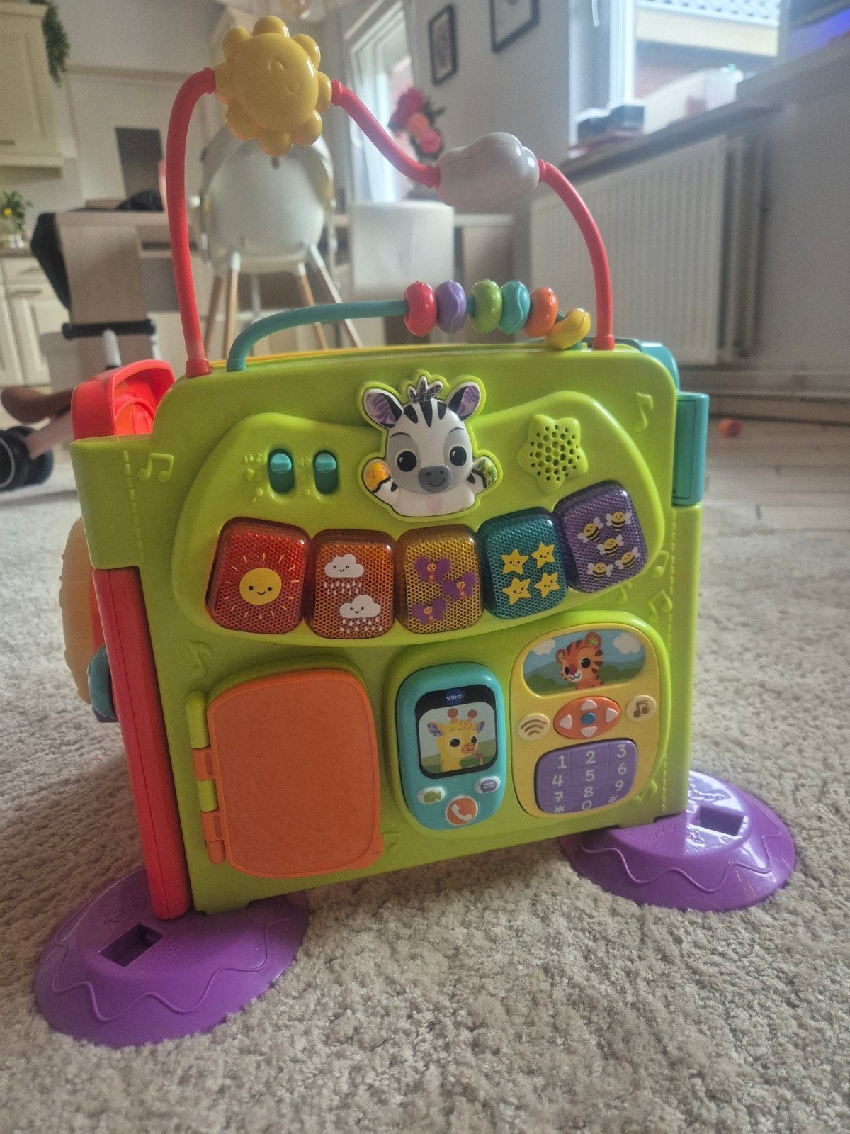 Vtech Baby Speelkubus met Licht en Geluid, Ophalen, Zo goed als nieuw, Overige typen, Met licht
