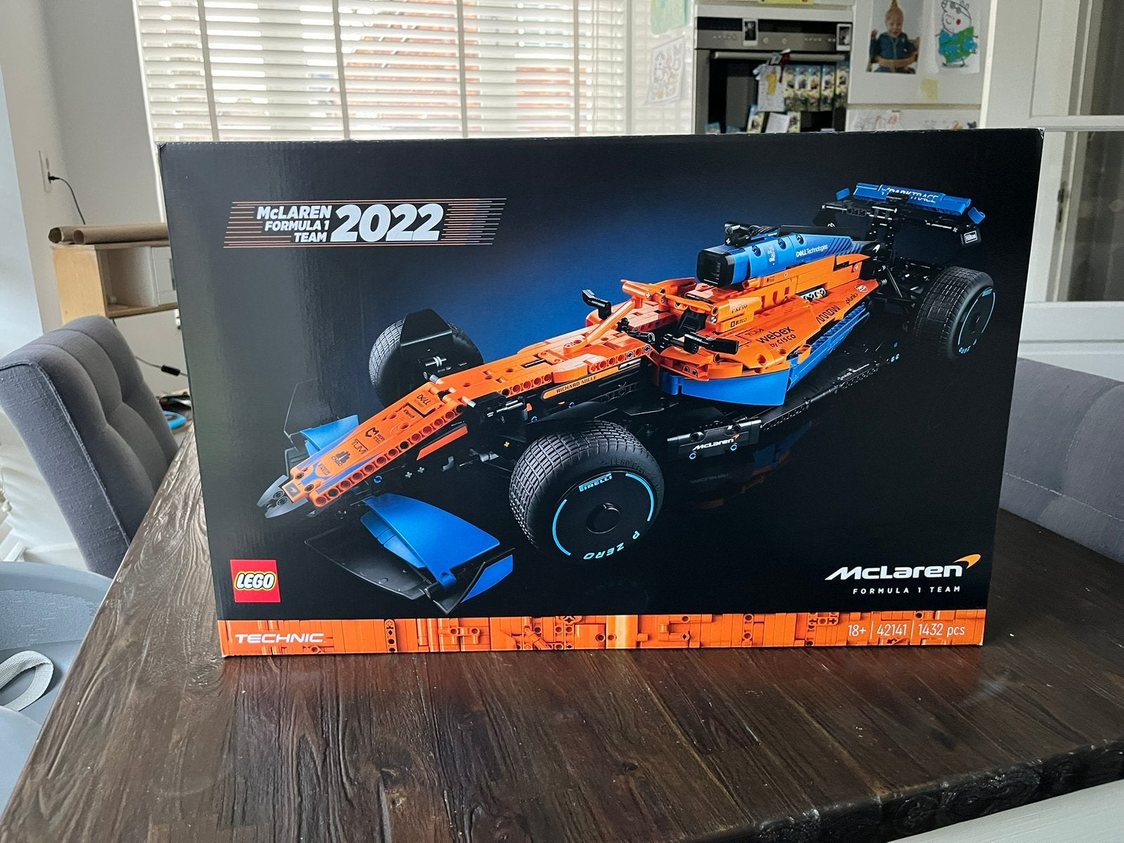 LEGO Technic McLaren F1 2022 (42141) (Pirelli ed.) *NIEUW*, Kinderen en Baby's, Lego, Nieuw, Ophalen of Verzenden, Technic