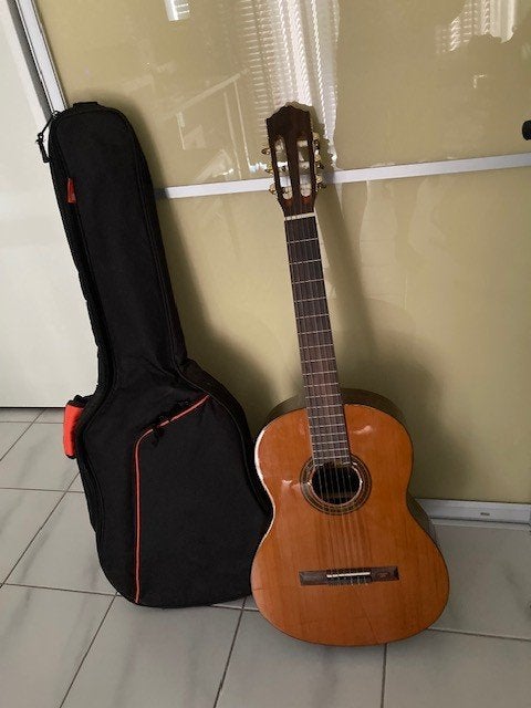 Salvador Cortez CC-15, Muziek en Instrumenten, Ophalen, Zo goed als nieuw, Klassieke of Spaanse gitaar
