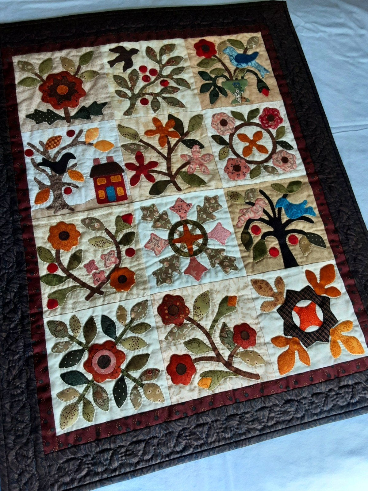 Applicatie quilt quilten, Hobby en Vrije tijd, Ophalen of Verzenden, Zo goed als nieuw, 30 tot 120 cm, Katoen