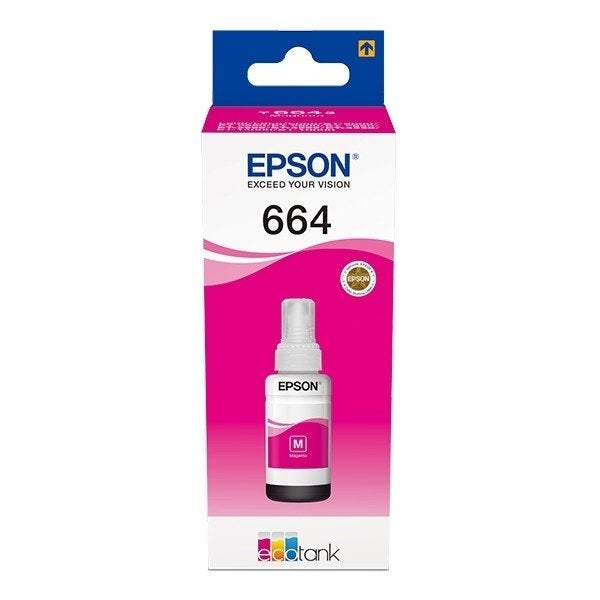 Epson 664 magenta ecotank cartridge fles origineel NIEUW, Ophalen of Verzenden, Nieuw