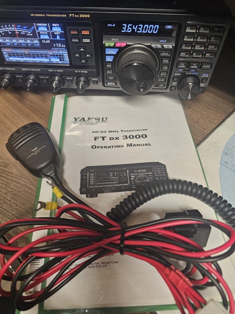 Yaesu FT DX 3000 D, Ophalen of Verzenden, Gebruikt, Zender en Ontvanger