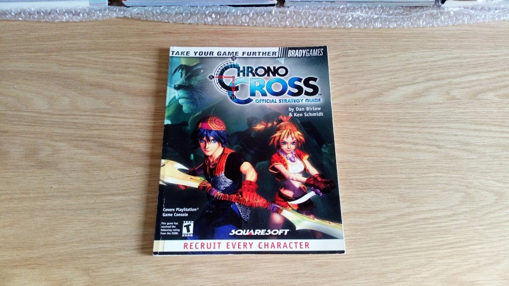 Chrono Cross Official Strategy Guide Brady Games, Spelcomputers en Games, 1 speler, Verzenden, Gebruikt, Vanaf 12 jaar