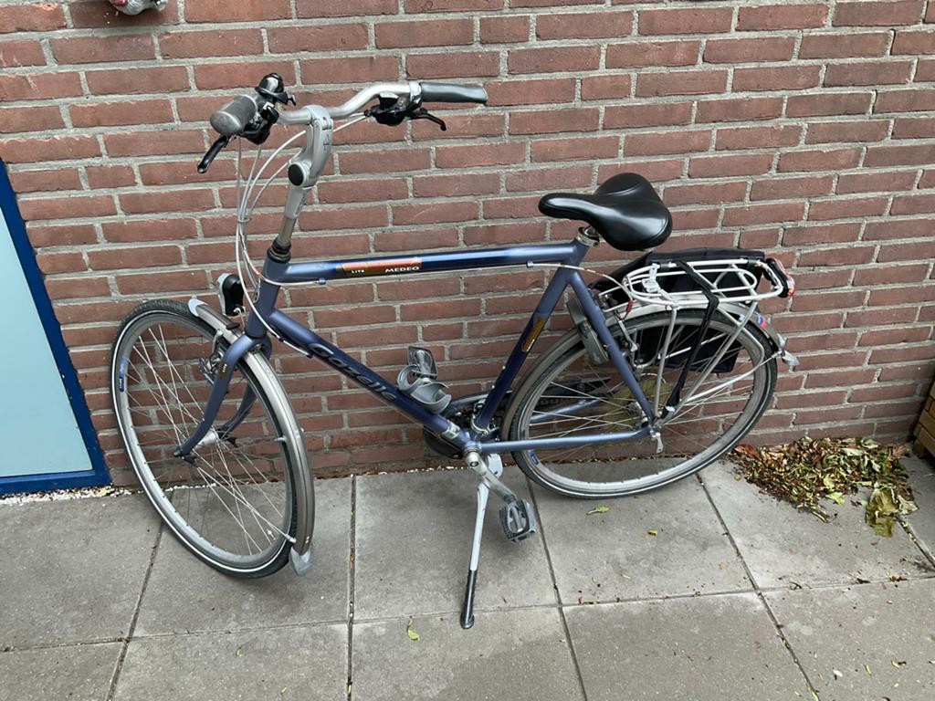 Gebruikte Gazelle herenfiets 21 versnellingen, 65 frame, Ophalen, Gebruikt