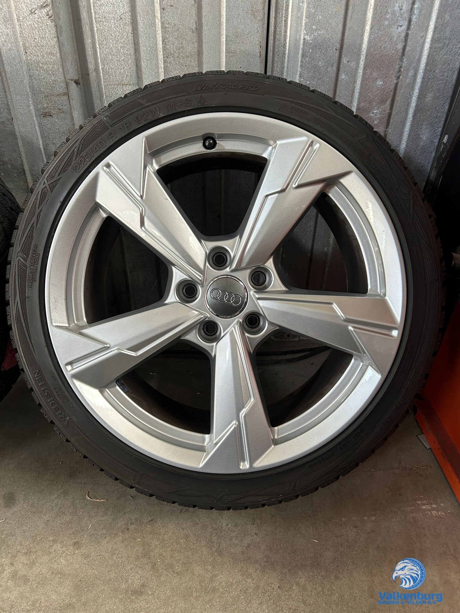 8mm! Originele Audi A3 18 inch Rotor velgen 5x112 winterband, 18 inch, Gebruikt, -, -