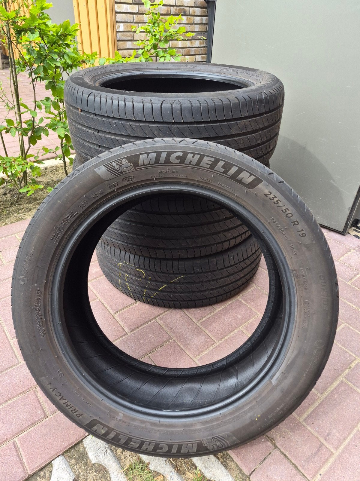 4 Michelin 19 inch zomerbanden 235/50 R19, 235 mm, Band(en), Zomerbanden, Ophalen