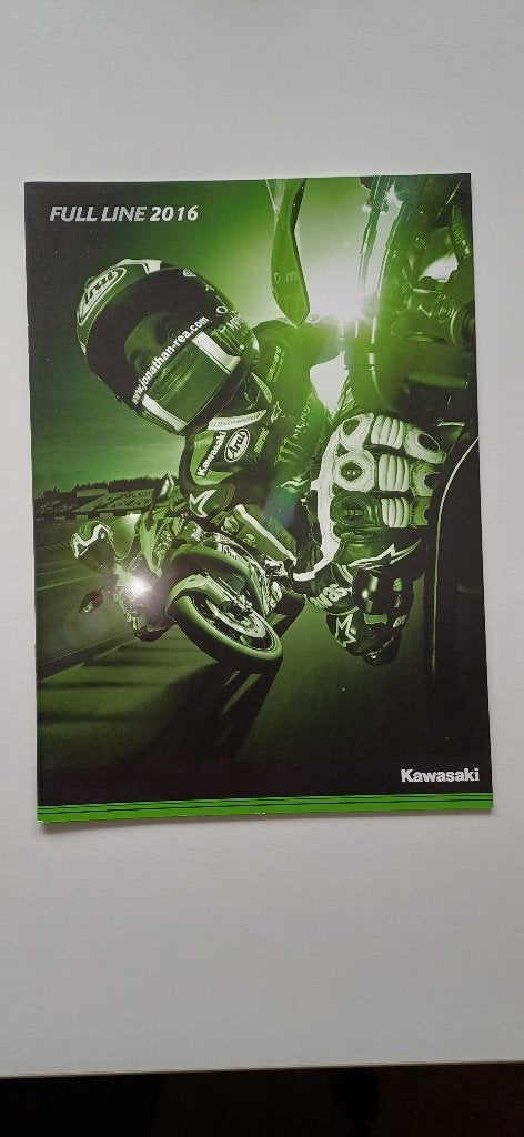 Kawasaki jaarfolder 2016, Ophalen of Verzenden, Kawasaki
