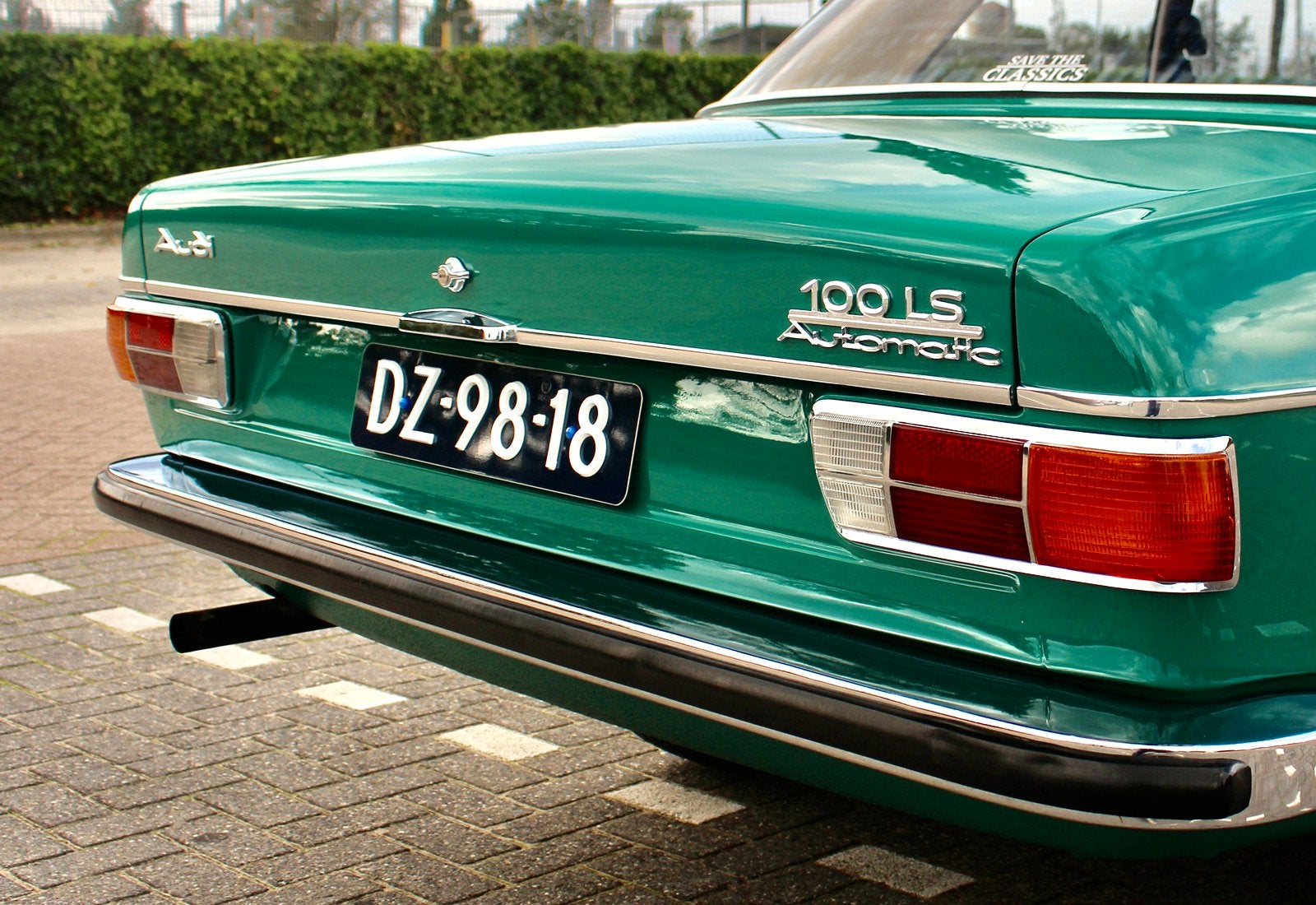 Audi 100 LS 2-deurs 1972 type C1 Automaat, foto 8