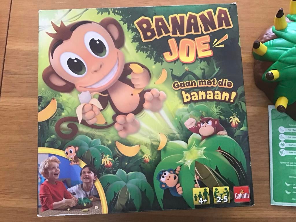 Banana Joe - Leuk familiespel van Goliath, Hobby en Vrije tijd, Gezelschapsspellen | Bordspellen, Drie of vier spelers, Ophalen of Verzenden