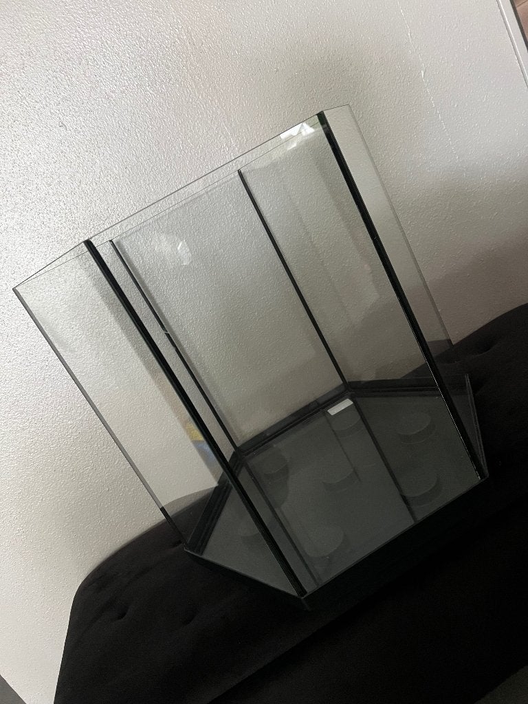 Glazen aquarium / terrarium / decoratieve bak, Ophalen, Zo goed als nieuw, Leeg aquarium