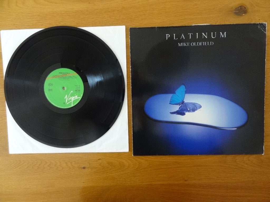 LP Mike Oldfield - Platinum, Cd's en Dvd's, Ophalen of Verzenden, Gebruikt, 12 inch, Poprock