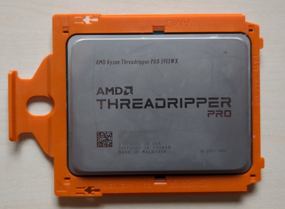 AMD Threadripper PRO 5955WX (16C/32T @ 4.00GHz), Computers en Software, Processors, Ophalen of Verzenden, Zo goed als nieuw, 16-core