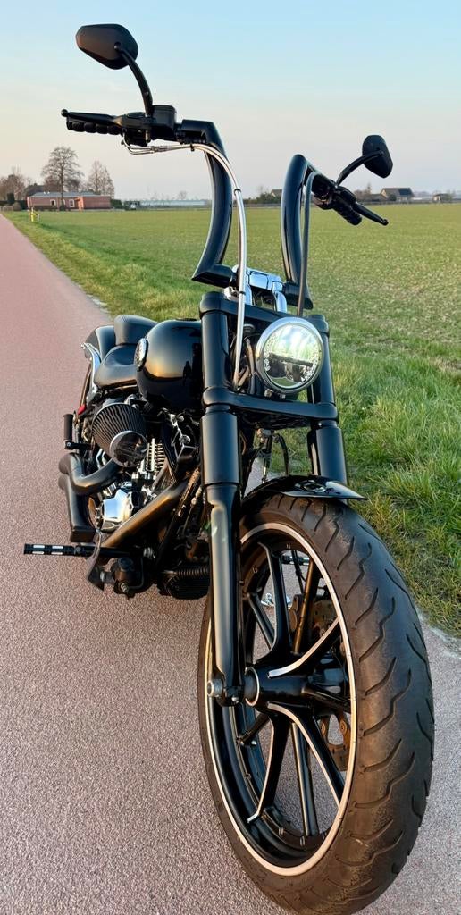 Foto 17 van BREAKOUT CUSTOM, VANCE & HINES, 2014, LED, 14” Fat stuur