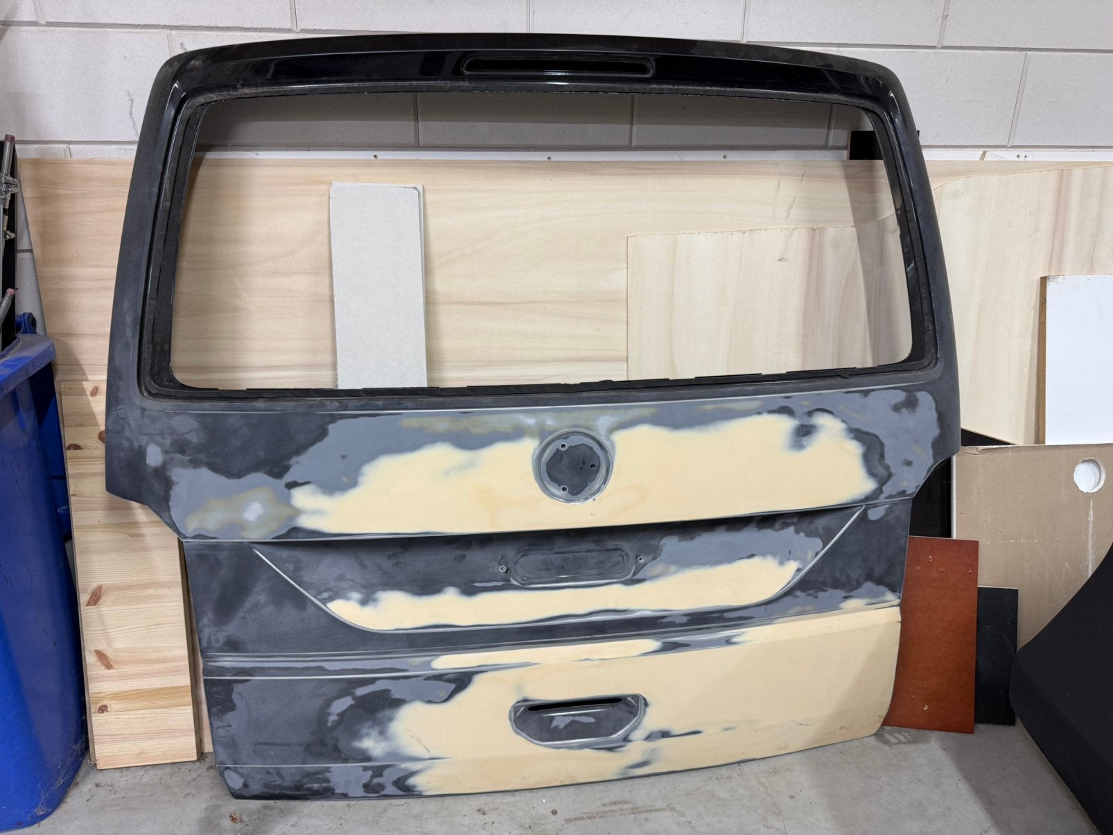 VW Transporter T6. Achterklep, Ophalen, Gebruikt, Achterklep, Volkswagen