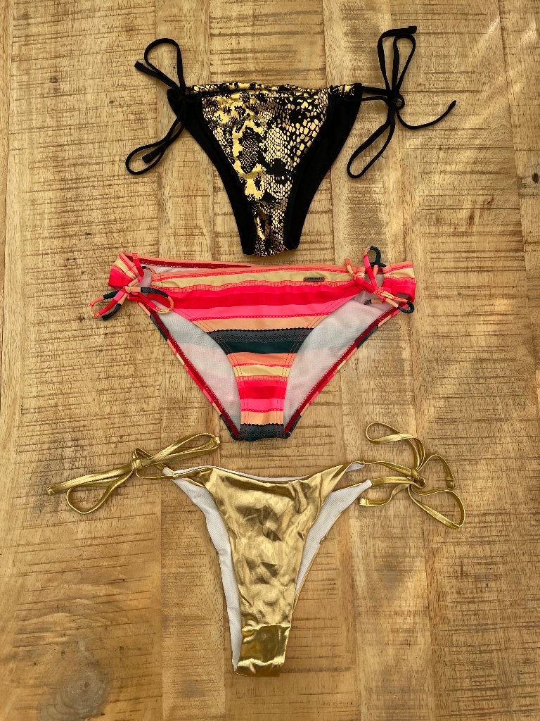 Bikini slipjes, Onbekend, Verzenden, Meerkleurig, String