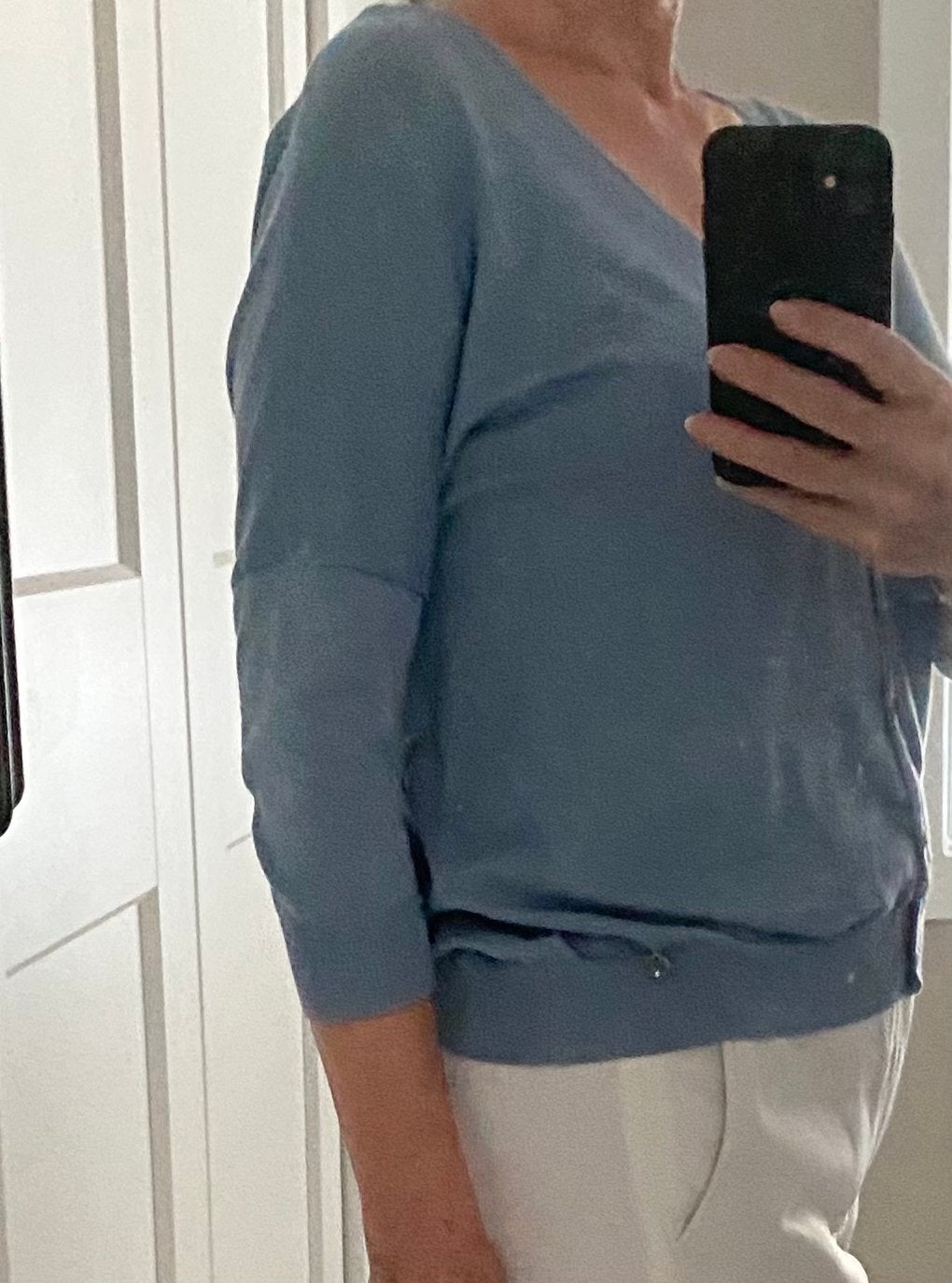 Poools vestje blauw maat m, Ophalen of Verzenden, Gedragen, Maat 38/40 (M), Blauw