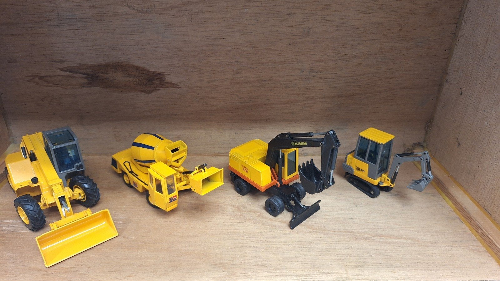 Joal Die-cast Bouwvoertuigen Set - 4 Stuks, Ophalen of Verzenden, Gebruikt