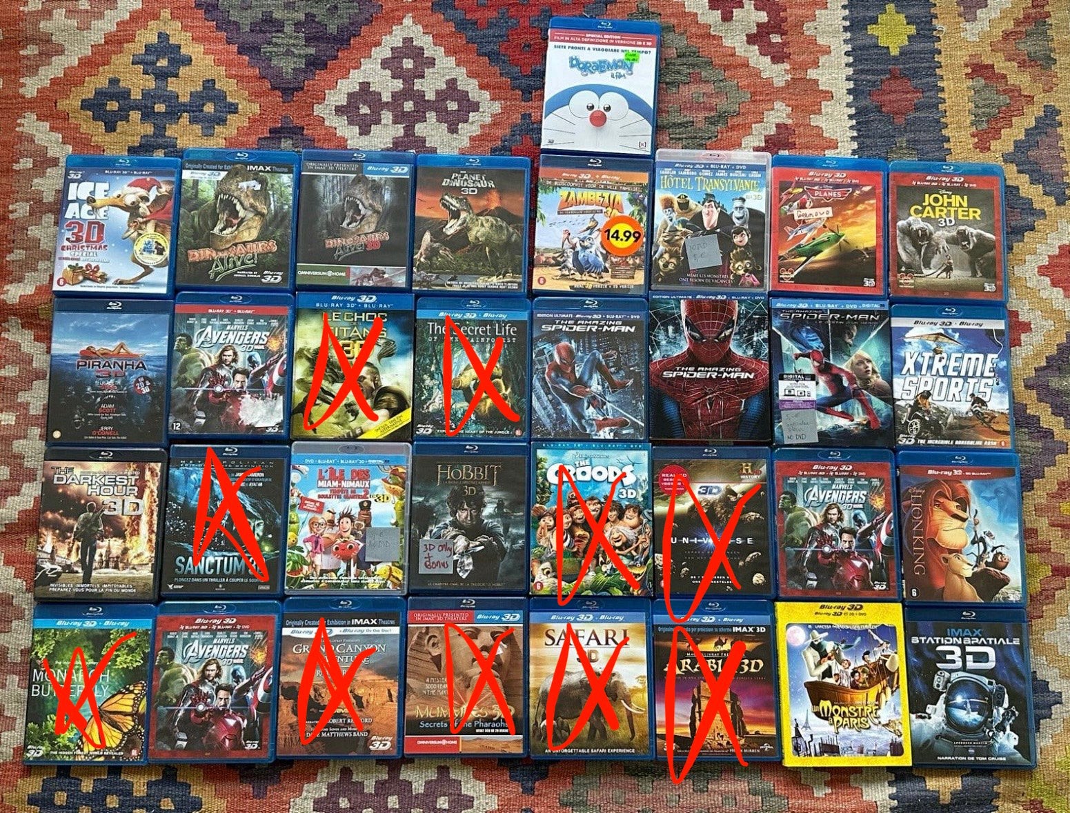 Diverse Blu-ray 3D Films - Spectaculaire Kijkervaring, Ophalen of Verzenden, Gebruikt, Film, 3D Blu-ray