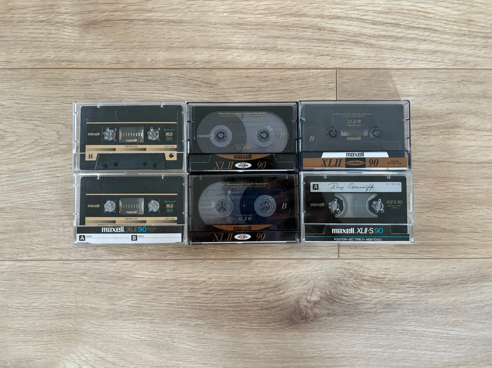 6x bespeelde Maxell XL2 cassettes, type 2, Ophalen of Verzenden, Zo goed als nieuw, Overige genres, 2 t/m 25 bandjes