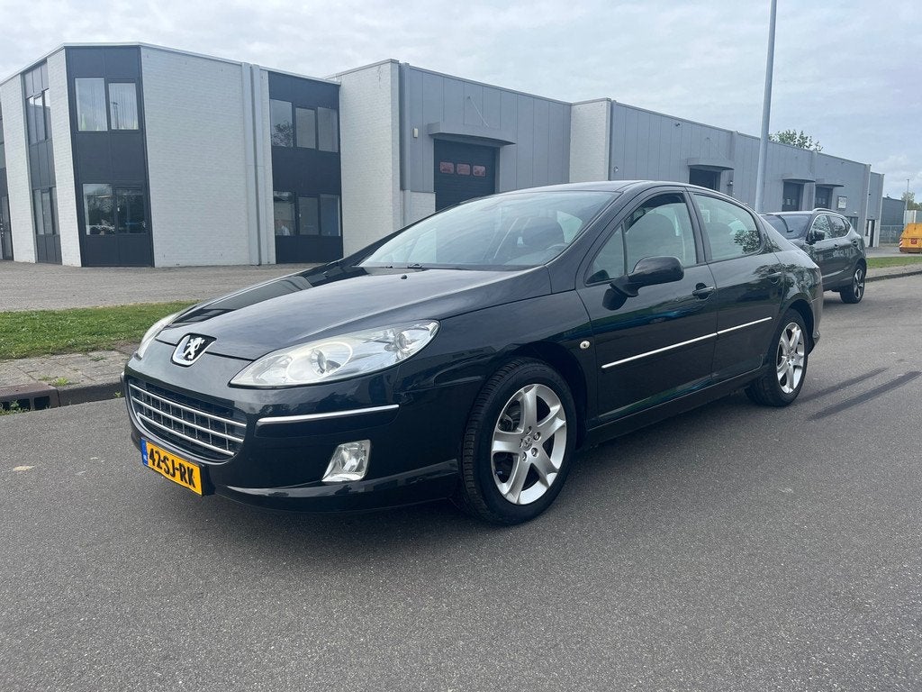 Peugeot 407 2.0-16V XS Trekhaak Airco zeer nette staat, Auto's, Voorwielaandrijving, 745 kg, Stof, Zwart