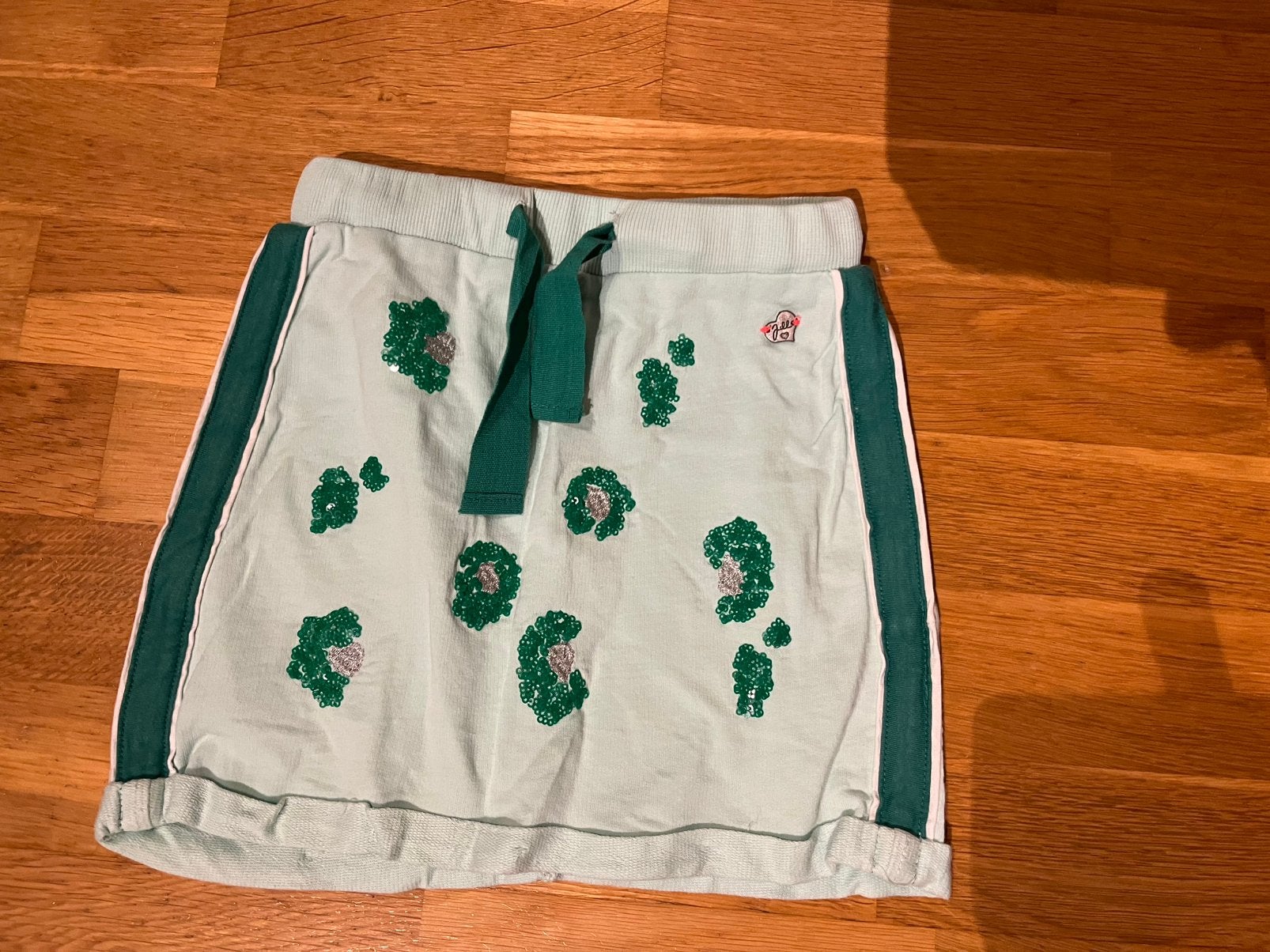 Groen rokje van jill maat 122/128, Kinderen en Baby's, Kinderkleding | Maat 122, Ophalen of Verzenden, Zo goed als nieuw, Jurk of Rok