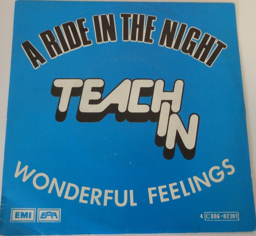 Teach In > A Ride in the Night, Gebruikt, 7 inch, Single, Ophalen of Verzenden