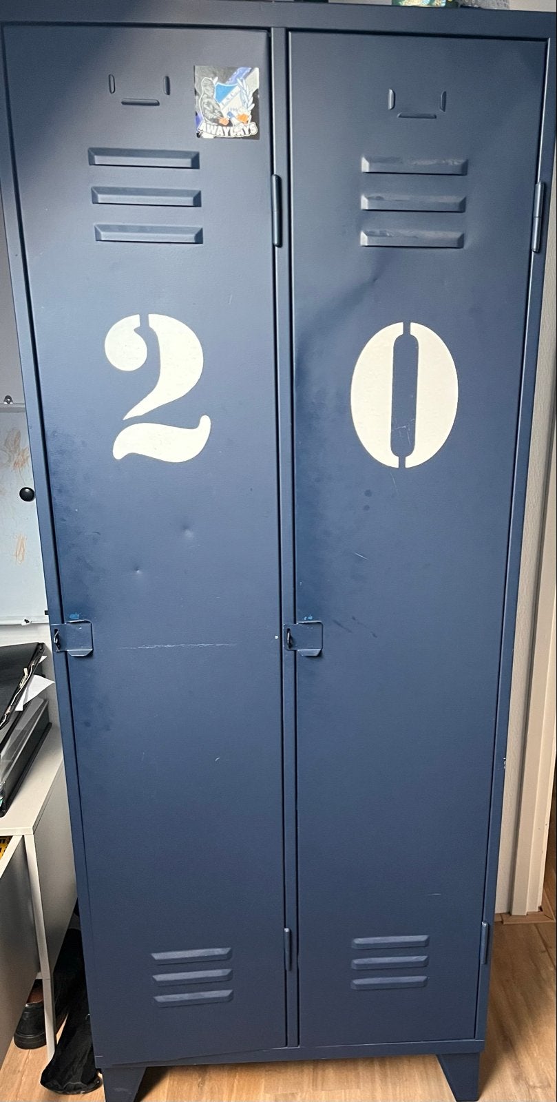 Stoere industriele metalen locker kasten., Ophalen, Gebruikt