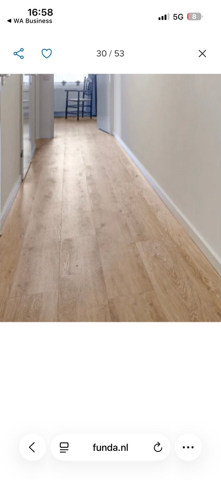90 m2 pvc klik vloer te koop € 450, Ophalen, Zo goed als nieuw, 75 m² of meer, Overige typen