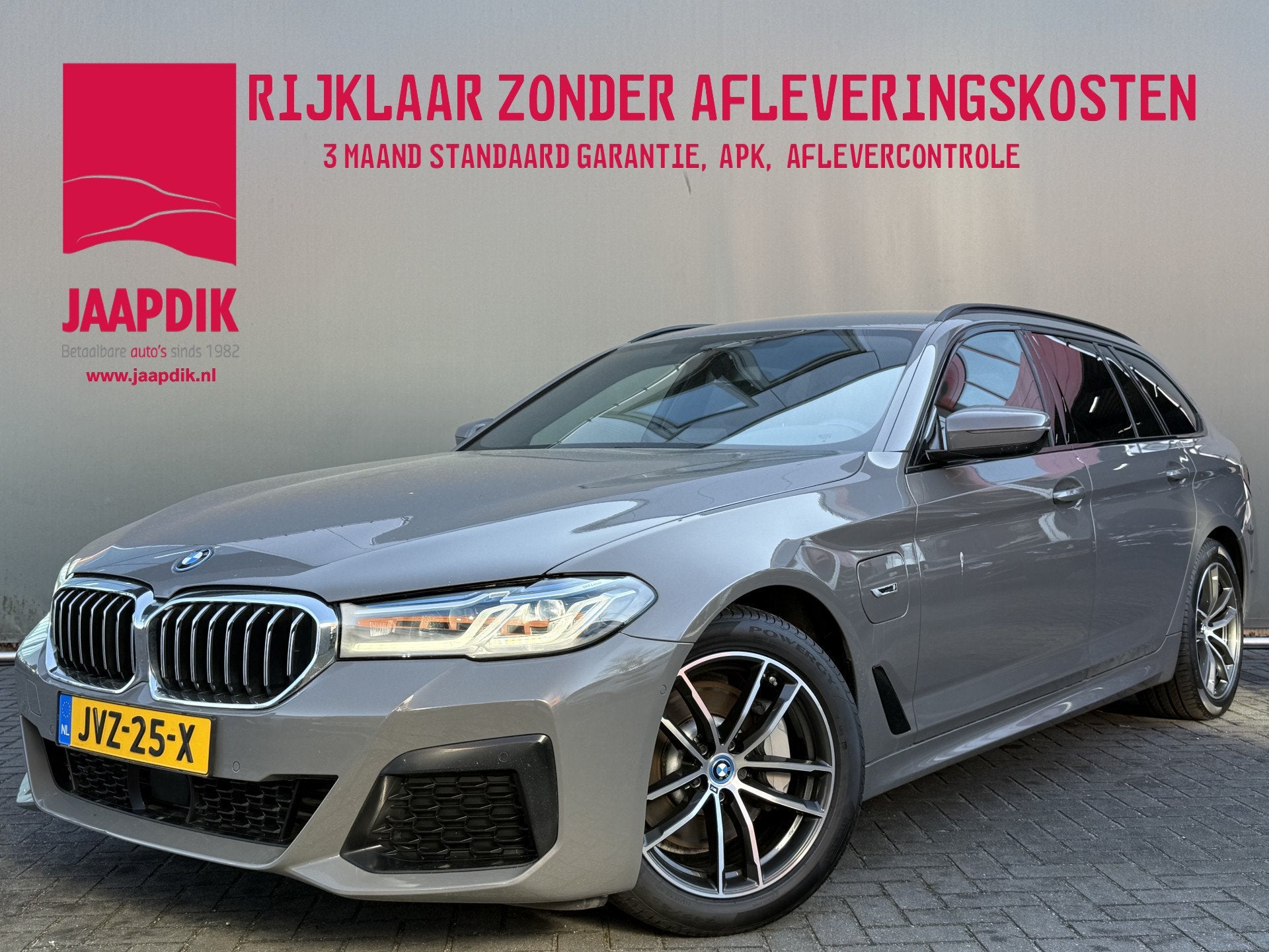 BMW 5 Serie Touring BWJ 2022 530e xDrive 293 PK High Executi, Auto's, 1998 cc, 1935 kg, Gebruikt, 4 cilinders