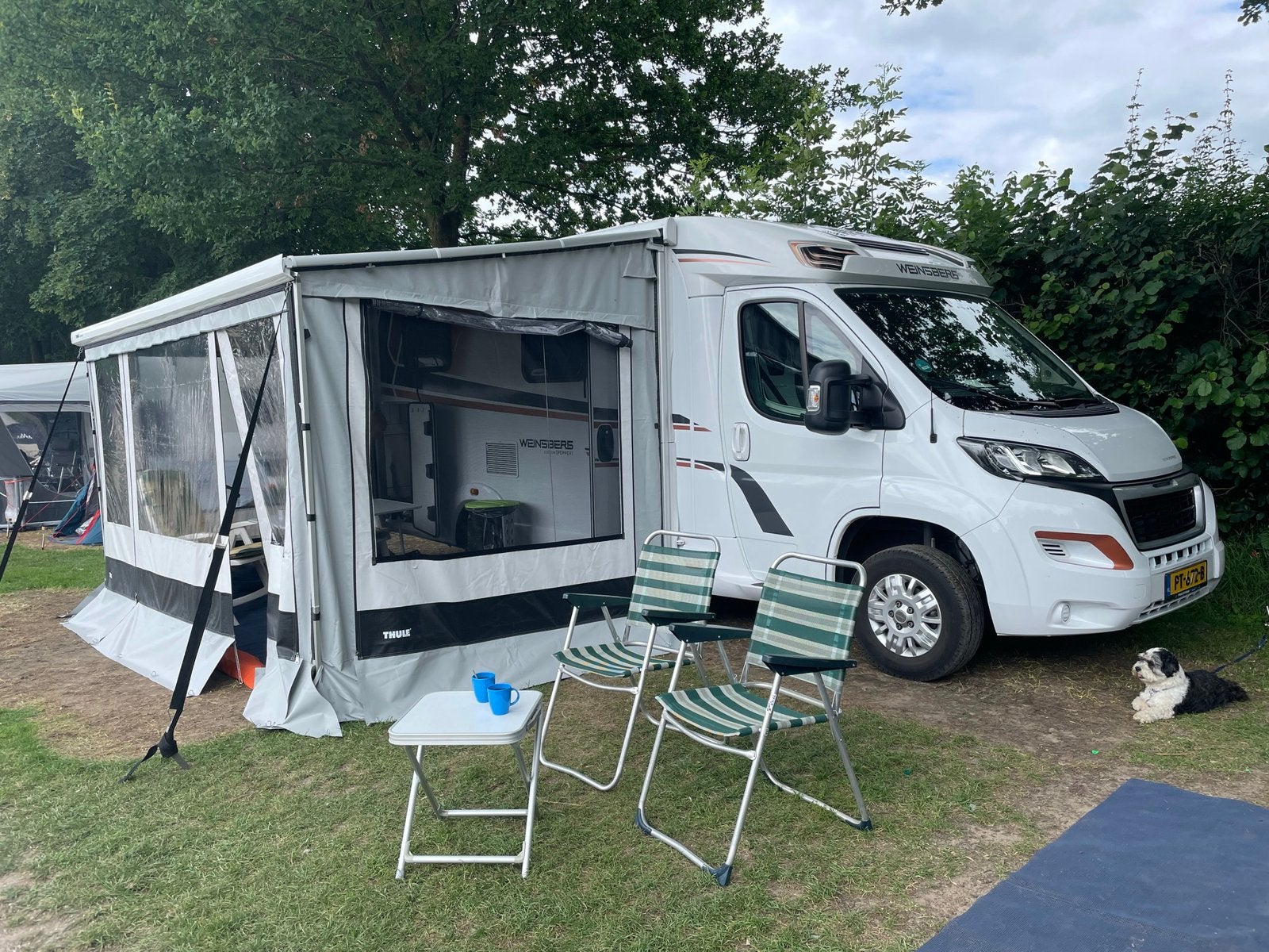 Luifelvoortent voor Thule Omnistar 400cm breed, Ophalen, Zo goed als nieuw, Thule