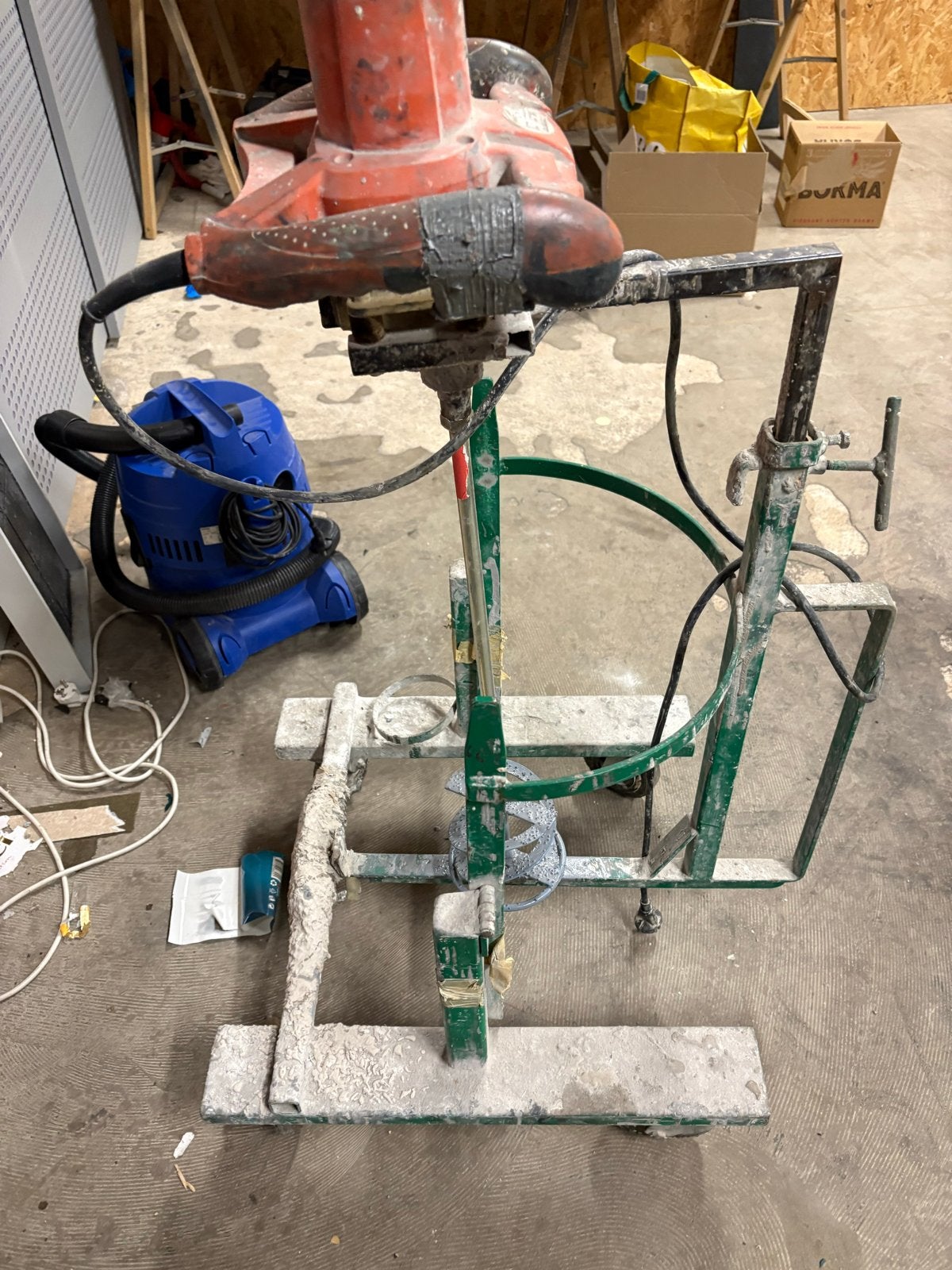 Krachtige ZY-HM-140 Mixer met standaard, Ophalen of Verzenden, Gebruikt