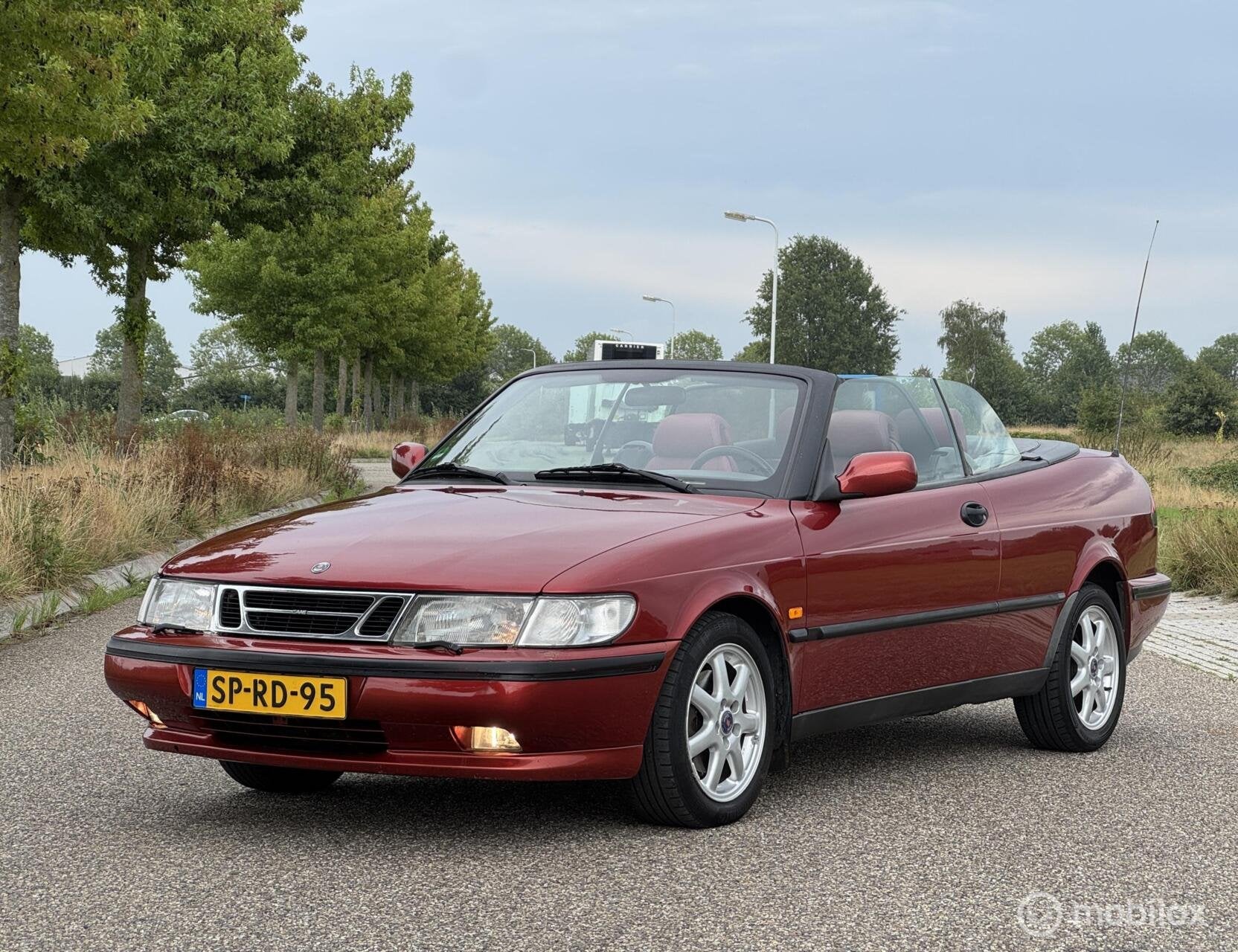Saab 900 NG Cabrio 2.0 T.SE Talladega 1998, Auto's, Saab, 1380 kg, Gebruikt, 4 cilinders, Cabriolet