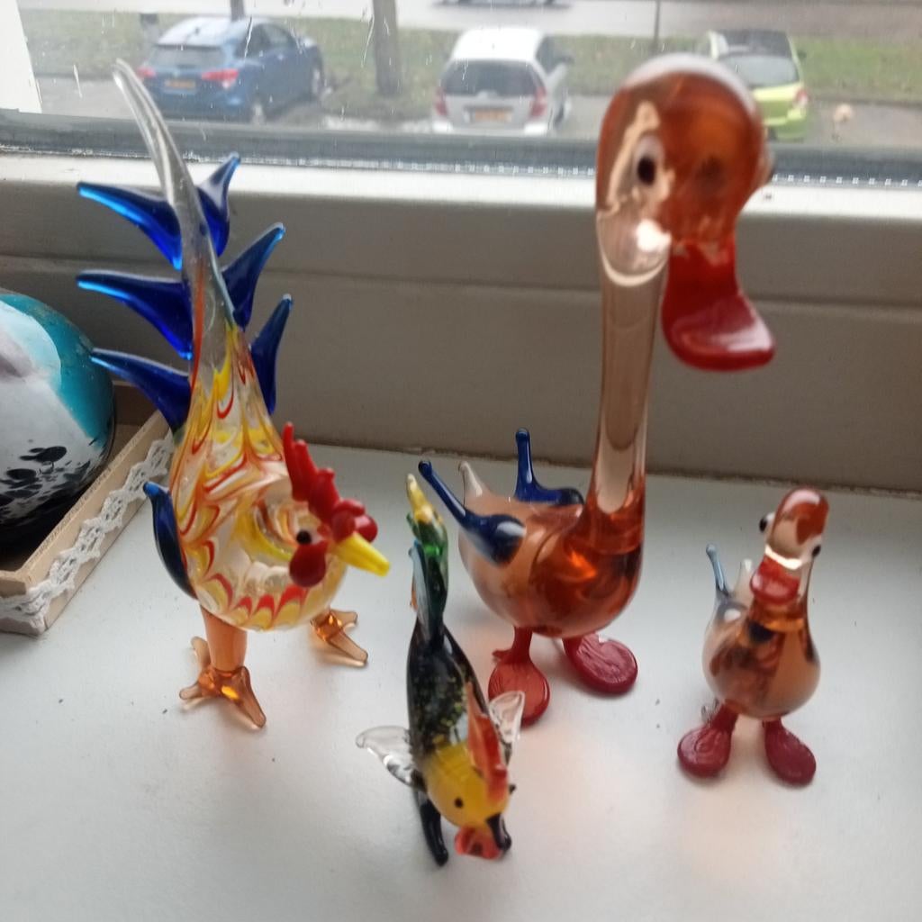 Glazen dieren collectie, Antiek en Kunst, Ophalen of Verzenden